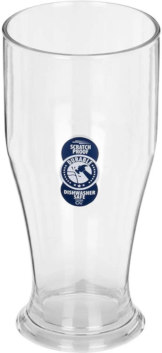 Excellent Houseware Bierglas 520ml - Transparant