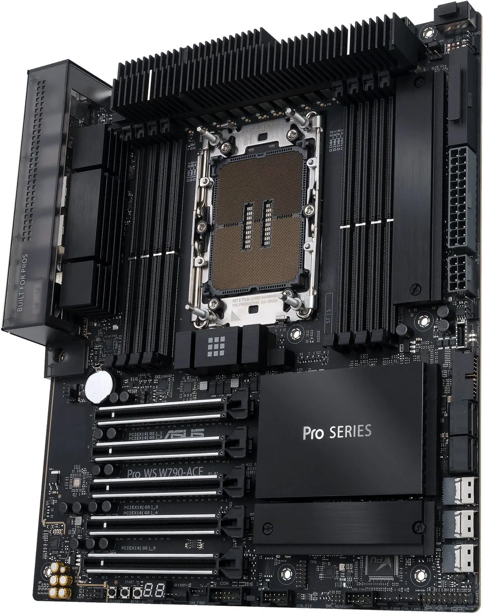 ASUS PRO WS W790-ACE Moederbord - Intel W790 - LGA 4677