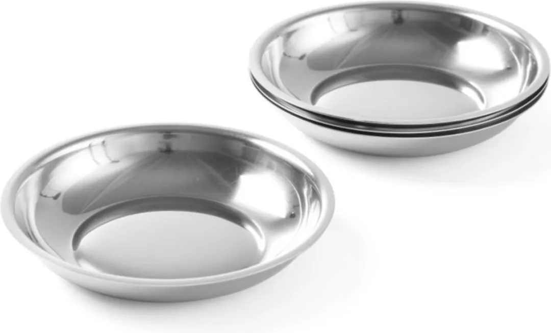 HENDI Suiker- en Slagroomschaaltjes 452325 - Set van 4 - Ø10cm