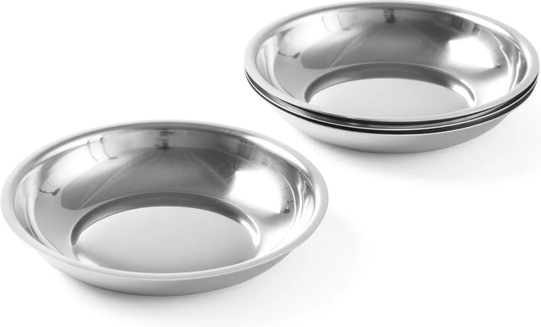 HENDI Suiker- en Slagroomschaaltjes 452325 - Set van 4 - Ø10cm