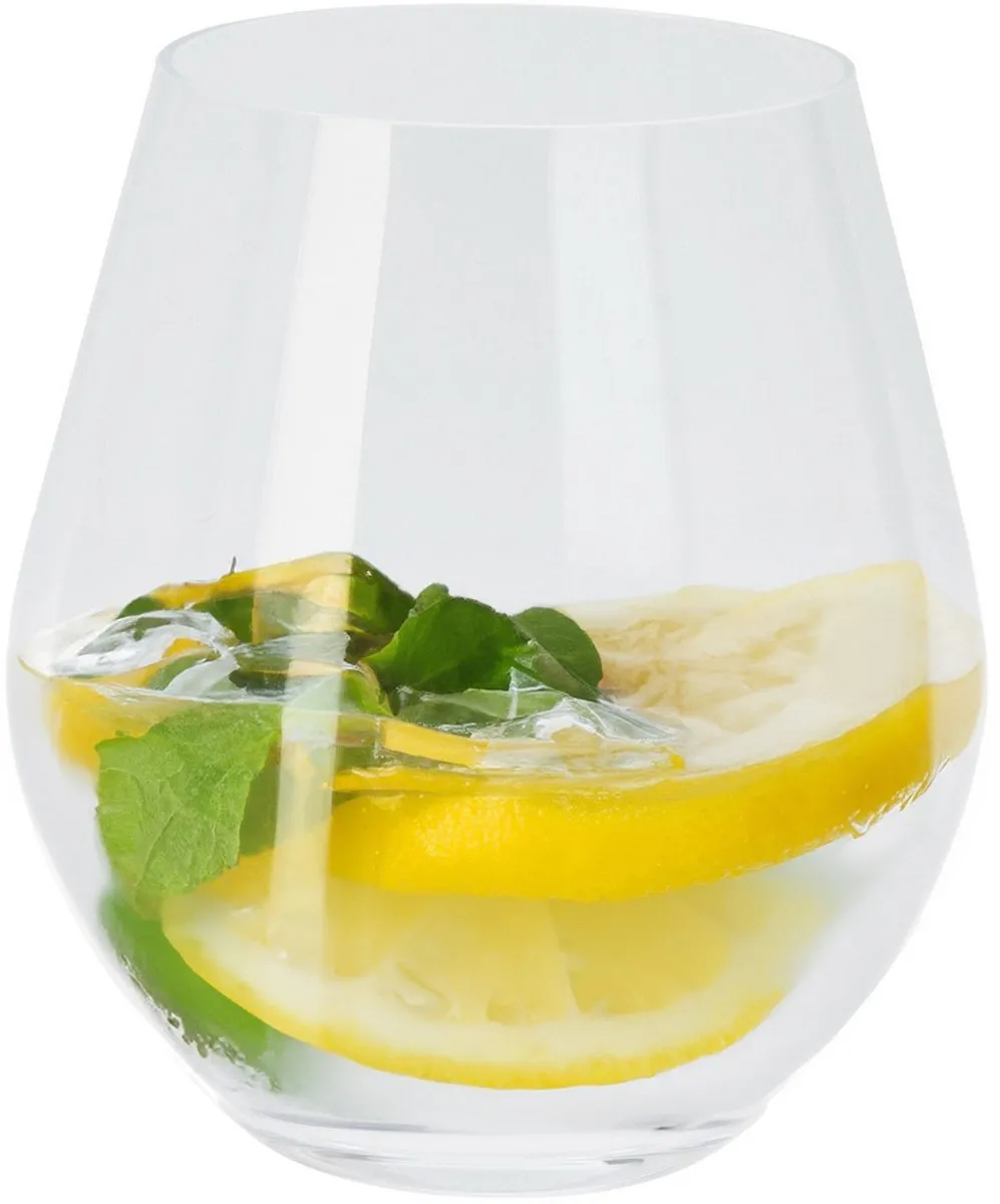Excellent Houseware Tumbler Drinkglazen 400ml - 8 Stuks - Transparant
