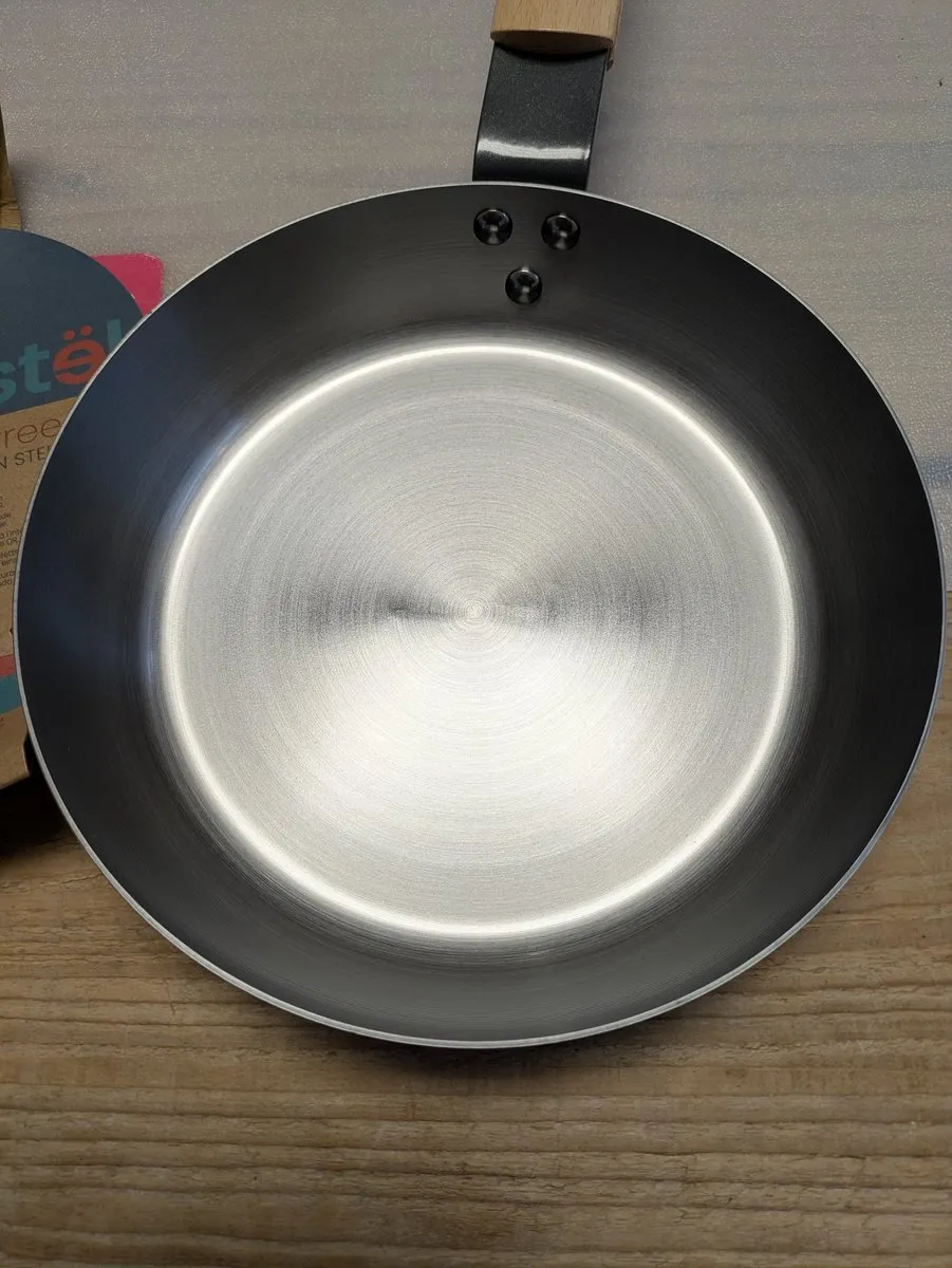 Ibili Karbonstel Koekenpan 20cm - Zilver