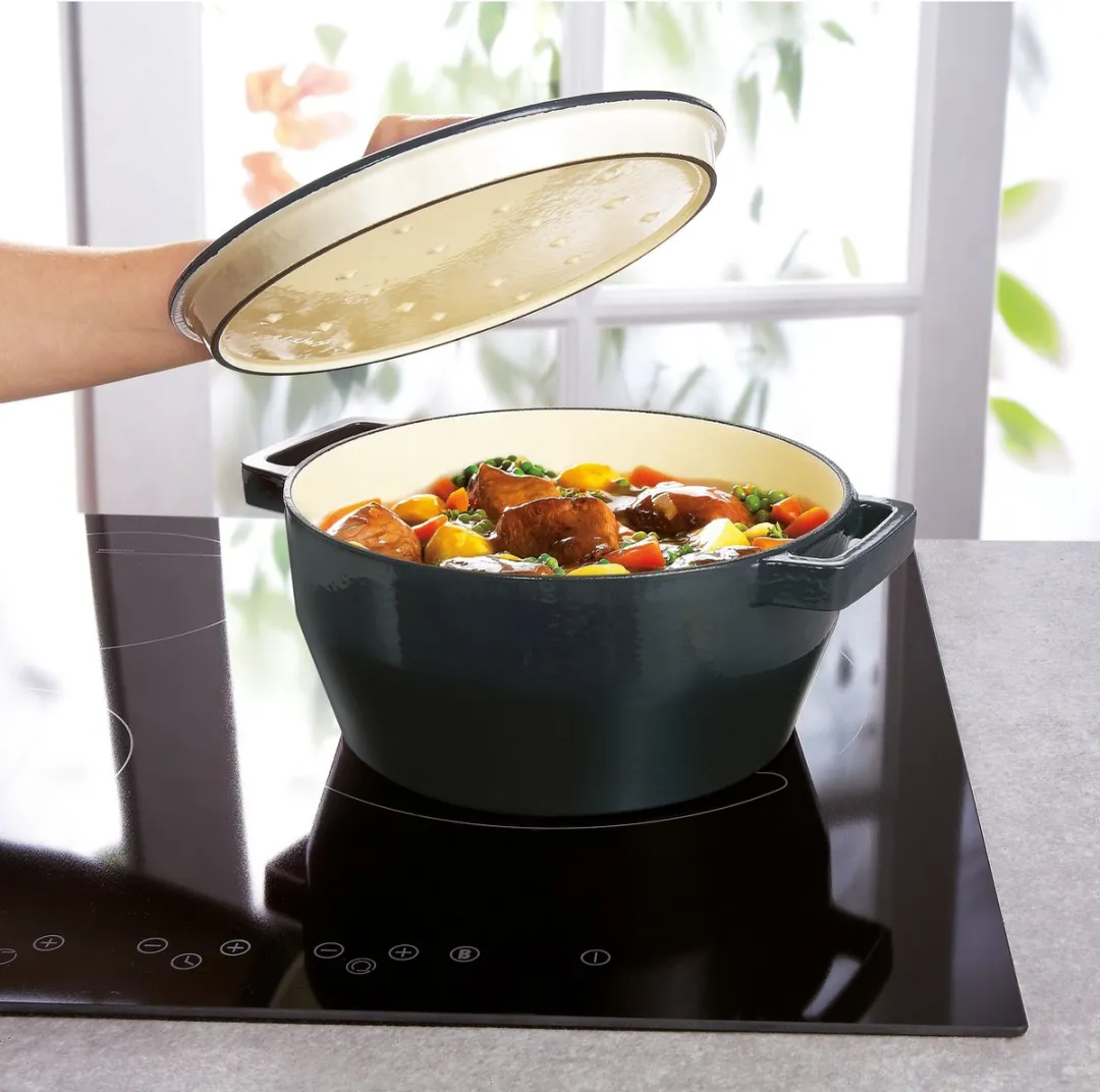 Pyrex Slowcook Braadpan - Grijs - 28 cm - 6,3 l