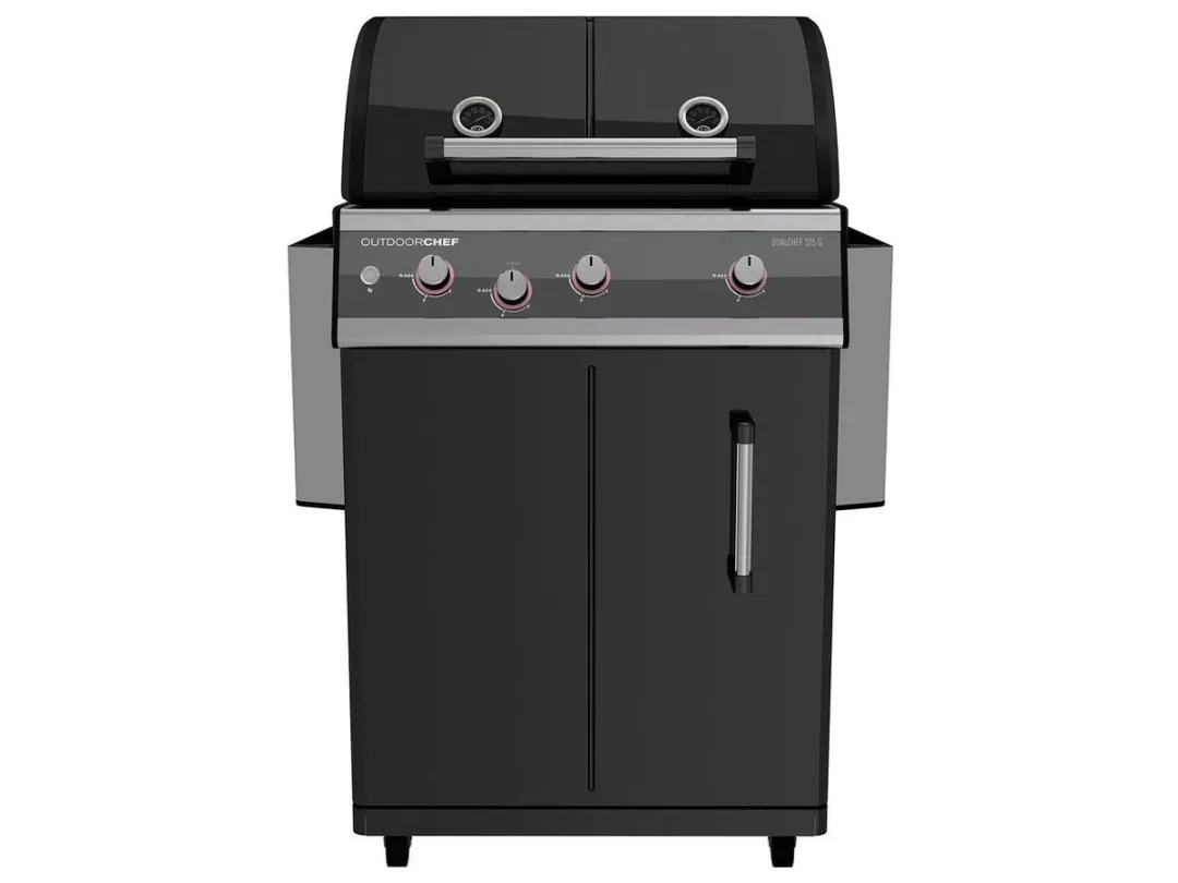 Outdoorchef Dualchef 325 G D-line barbecue - zwart