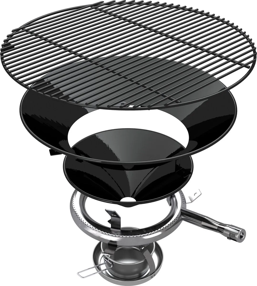 Outdoorchef Dualchef 325 G D-line barbecue - zwart