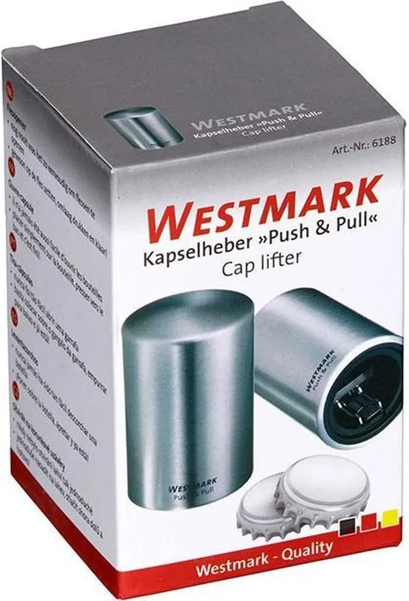 Westmark Automatische Kurkentrekker 61882260 - Zilver - afbeelding 6 van 6