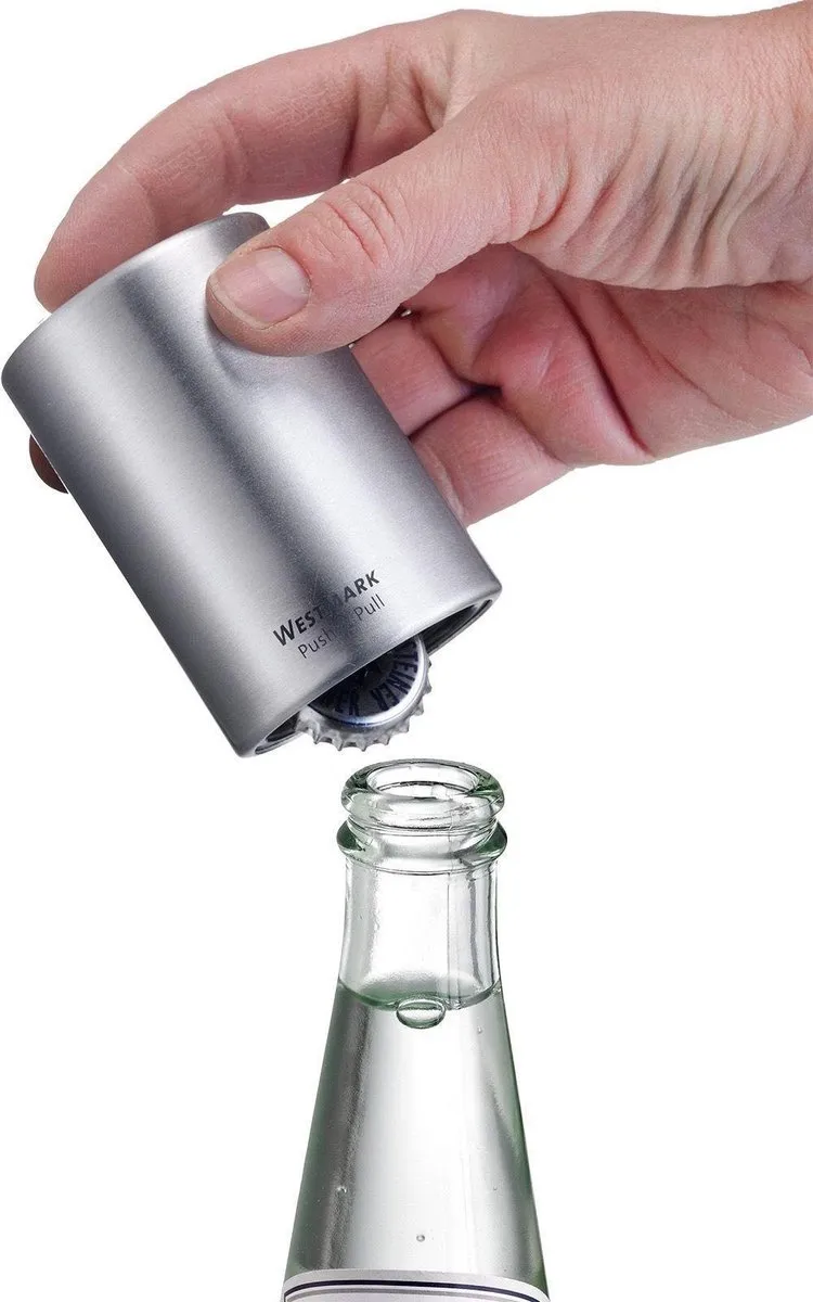 Westmark Automatische Kurkentrekker 61882260 - Zilver
