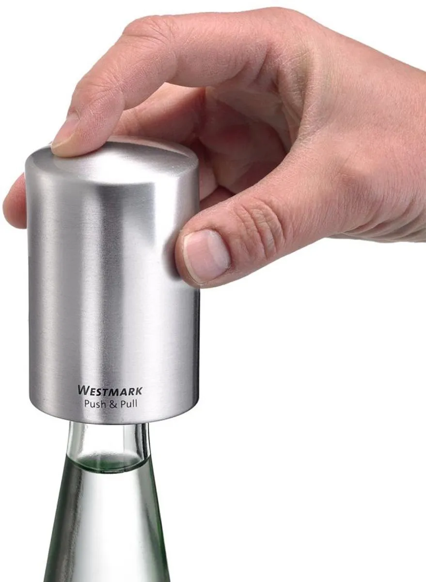 Westmark Automatische Kurkentrekker 61882260 - Zilver