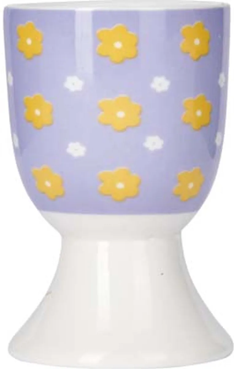 KitchenCraft Daisy Eierdop Porselein