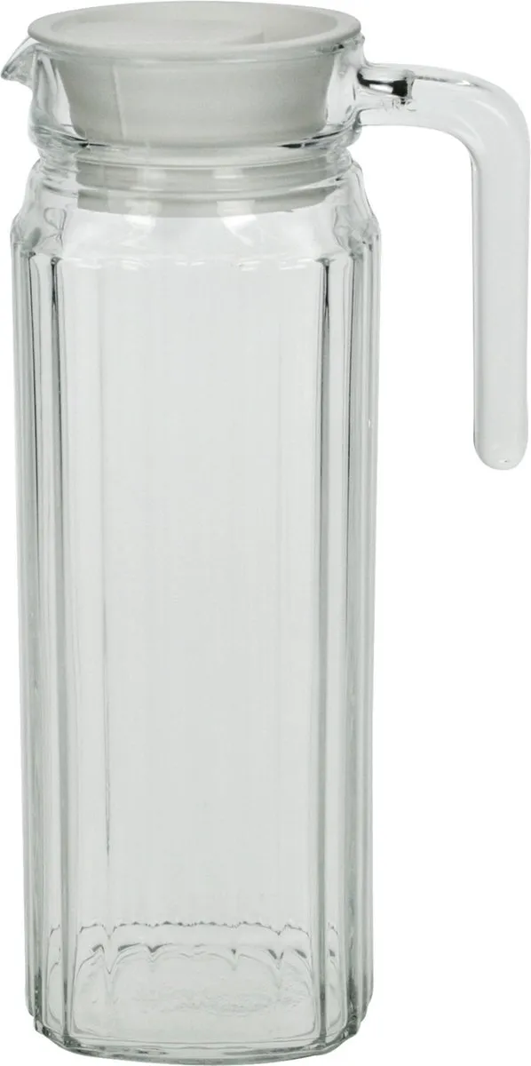 Luminarc Waterkan met deksel 1,1L - Glas