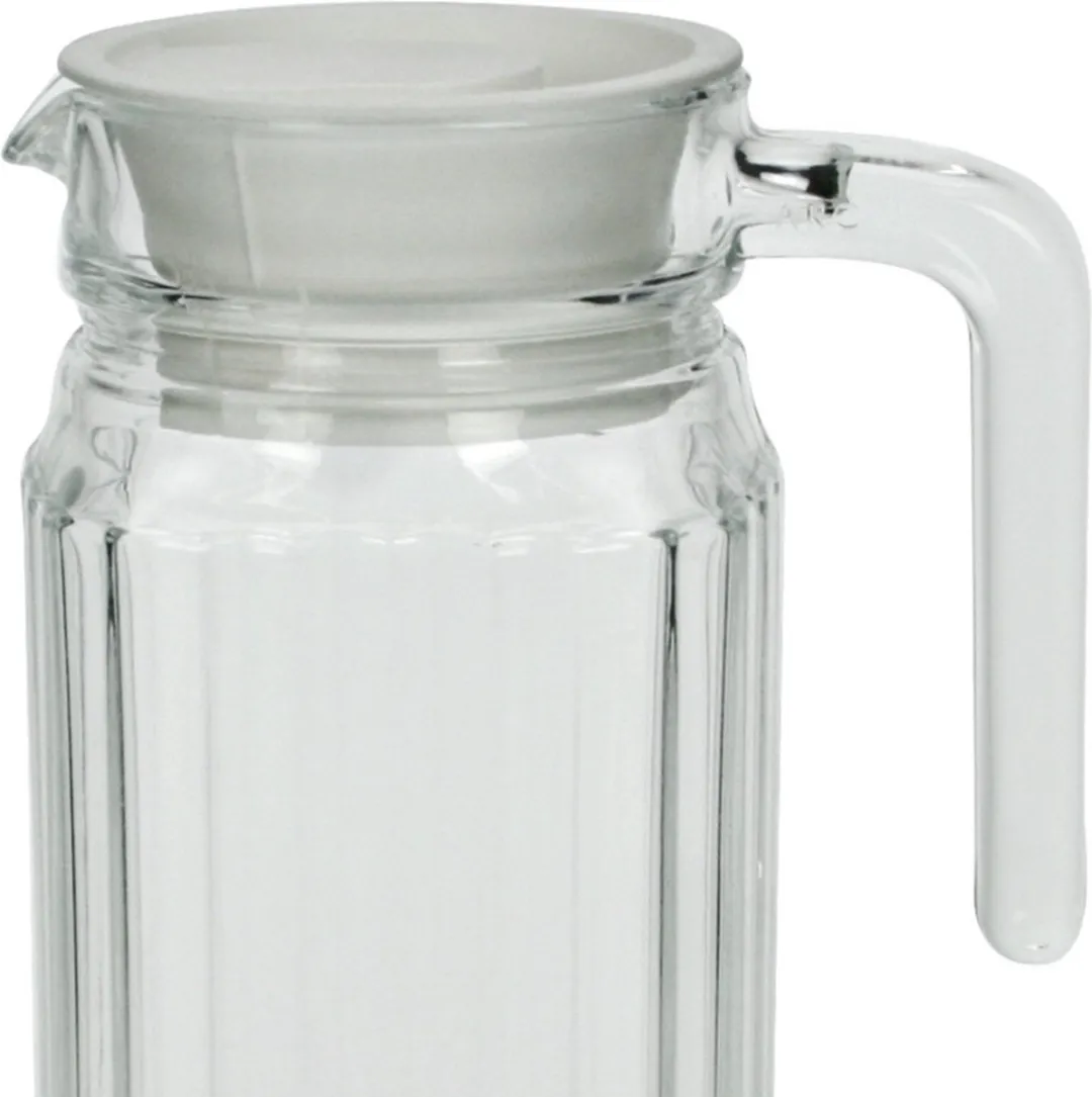 Luminarc Waterkan met deksel 1,1L - Glas
