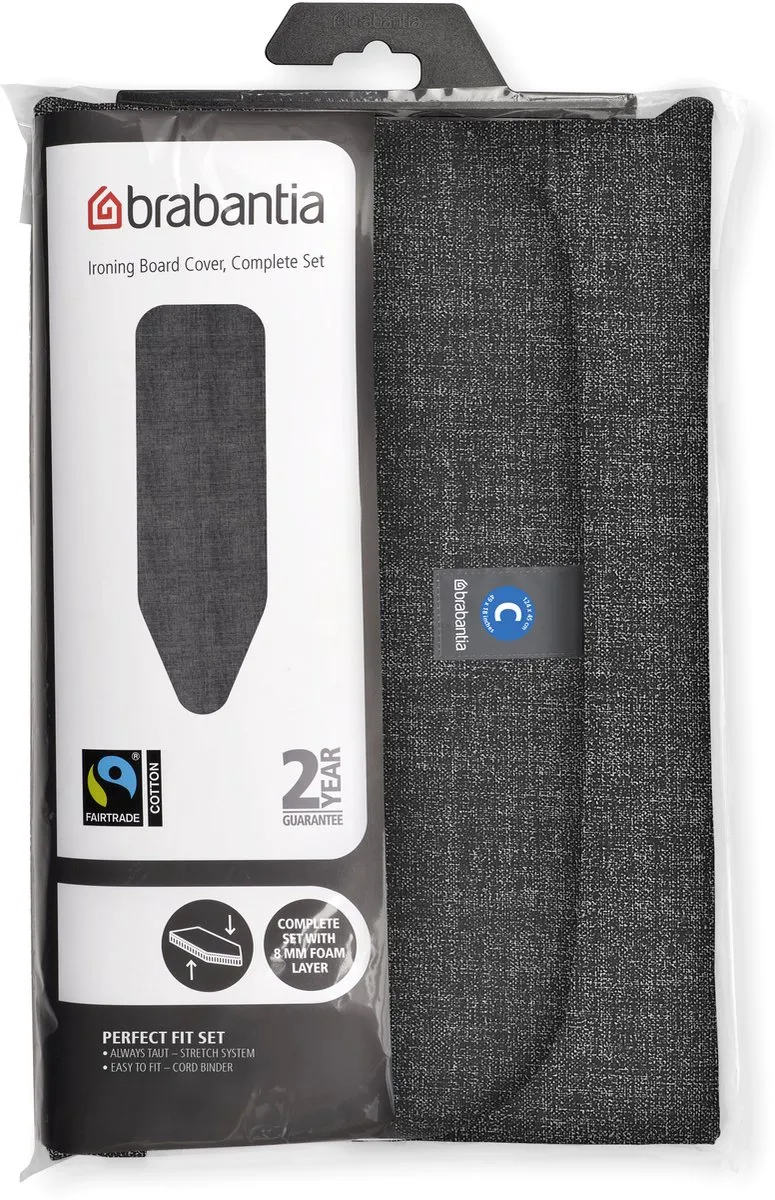 Brabantia Strijkplankhoes C 131103 - 124x45cm - Denim Black