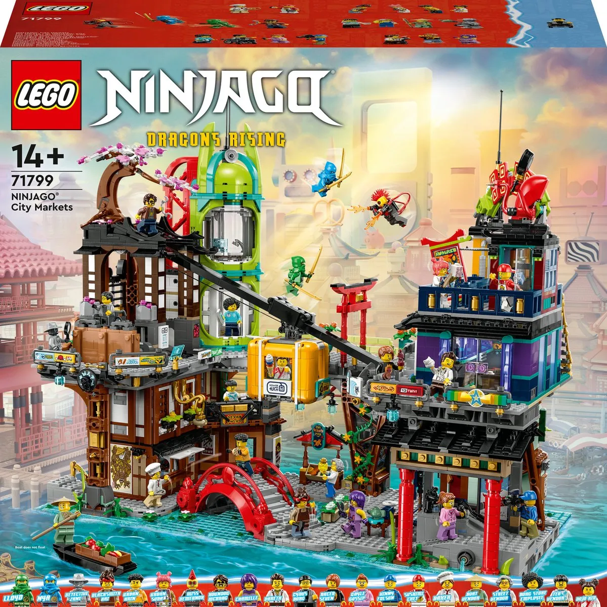 LEGO Ninjago City Markets 71799
