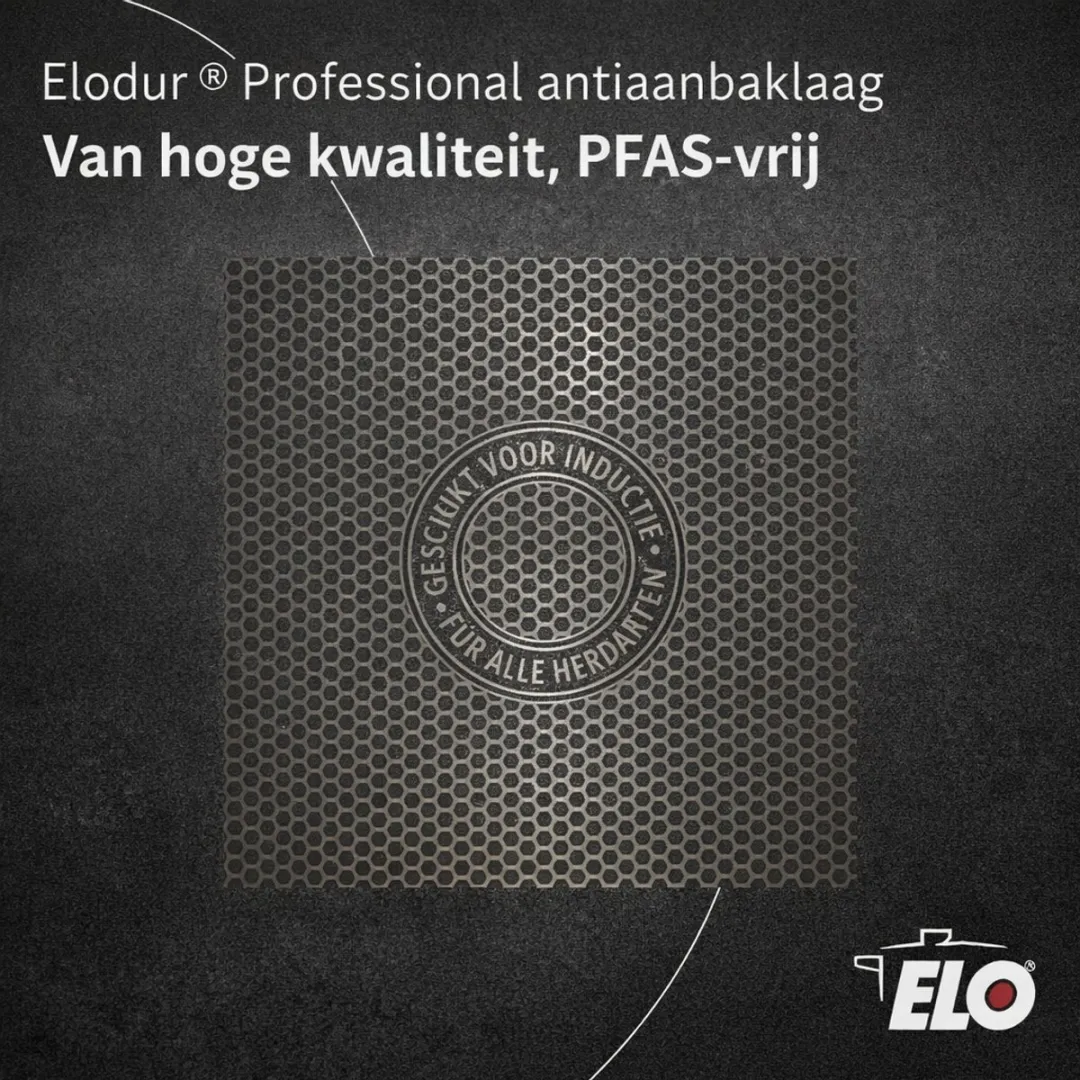 Fackelmann Elo 3532426 Sauteerpan 24cm - Roestvrij staal - Inductie/ovenbestendig