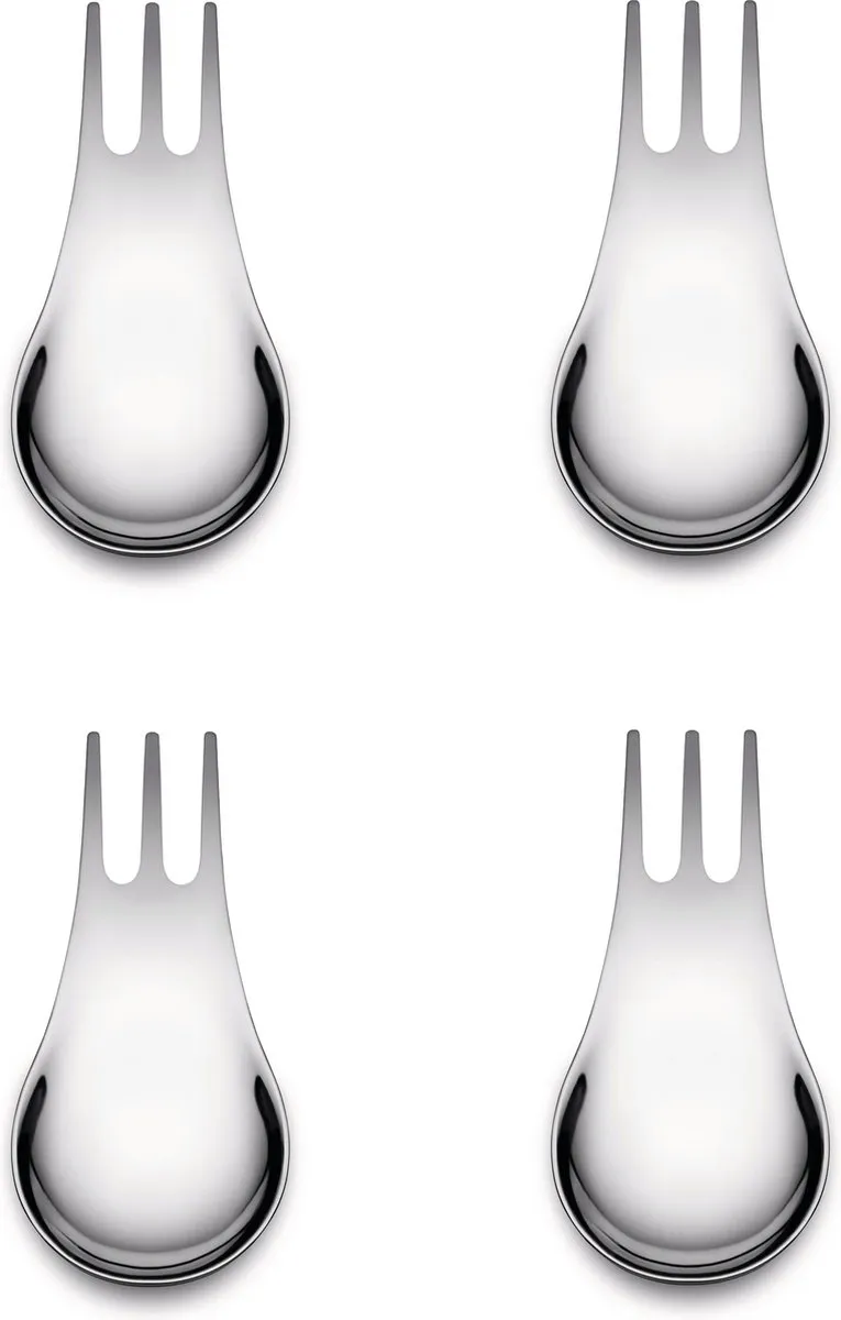 Alessi Moscardino Bestekset - 4-delig - Multi Color - afbeelding 3 van 4