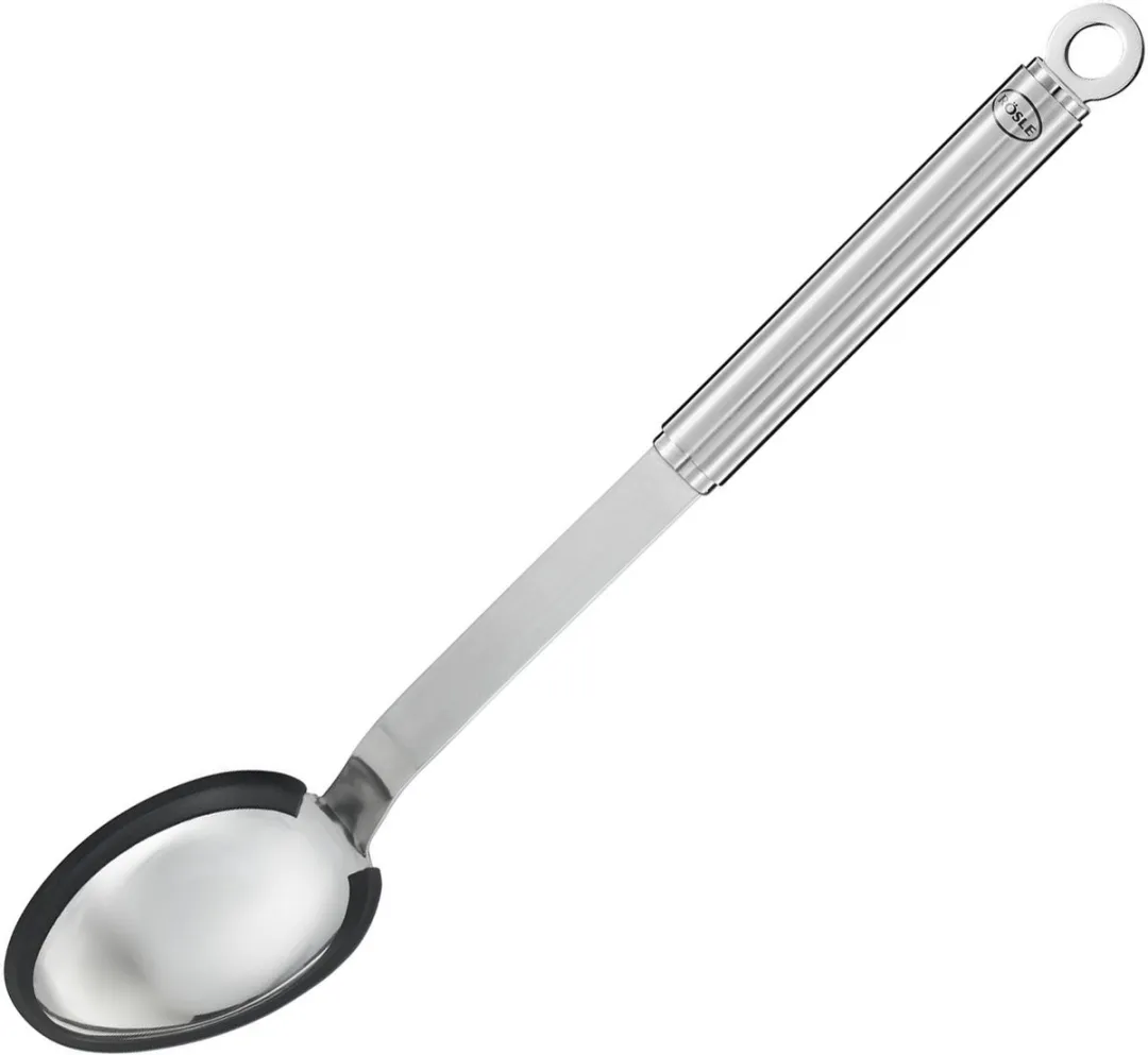 Rösle Serveerlepel Siliconen RVS 10634 - Zilver
