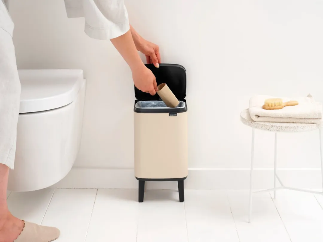 Brabantia Bo Hi Prullenbak 4L - Soft Beige