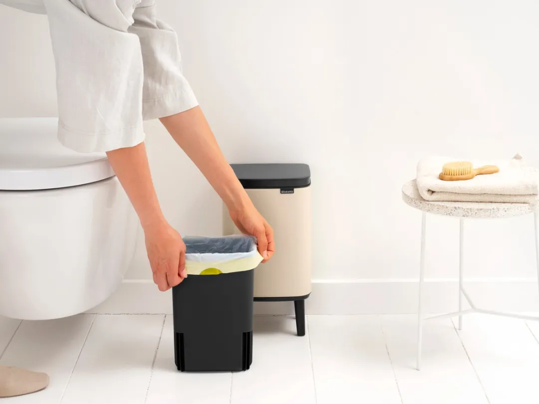Brabantia Bo Hi Prullenbak 4L - Soft Beige