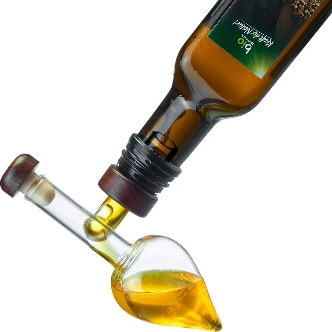 Westmark Scoop 35ml - Luchtdicht - o.a. sterke drank/azijn/olie - Bruin/Transparant
