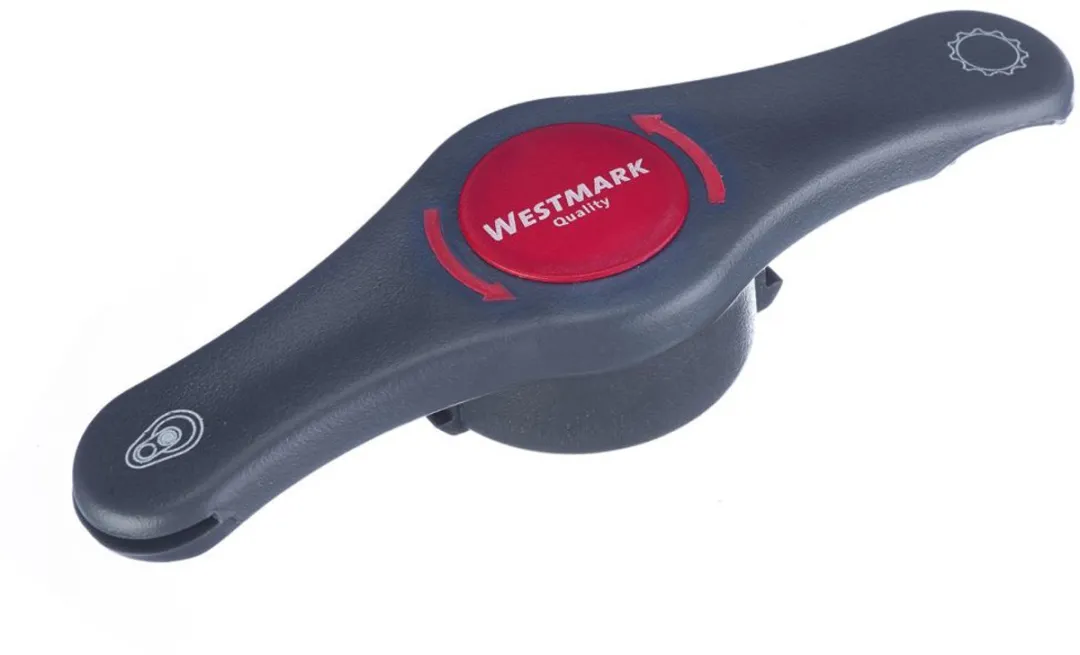 Westmark Propeller 4-in-1 Flesopener - Antraciet/Rood - afbeelding 6 van 6