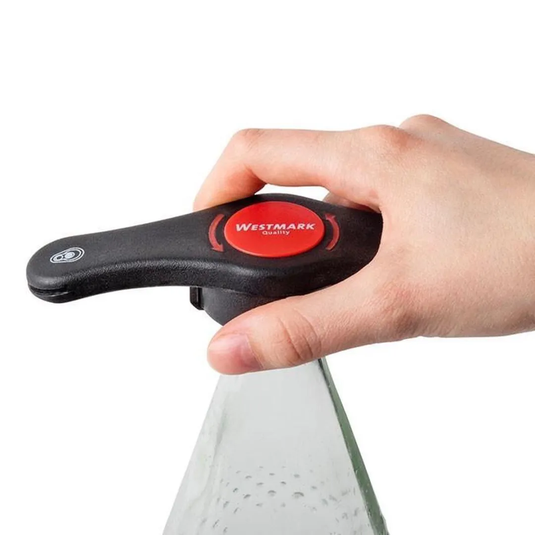 Westmark Propeller 4-in-1 Flesopener - Antraciet/Rood