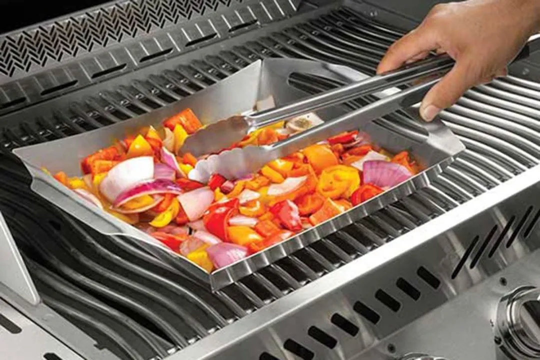Napoleon PRO RVS Grill Topper - Groen