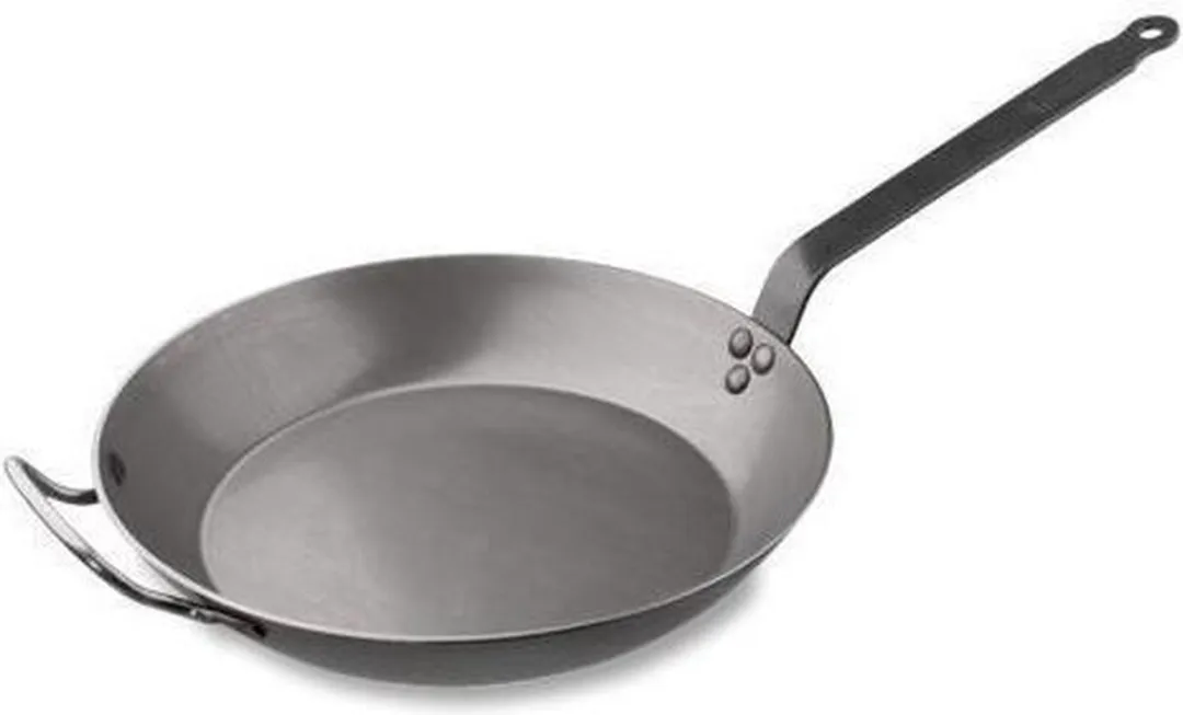 DeBuyer Carbone Plus Koekenpan 40cm - Plaatstaal - Zilver