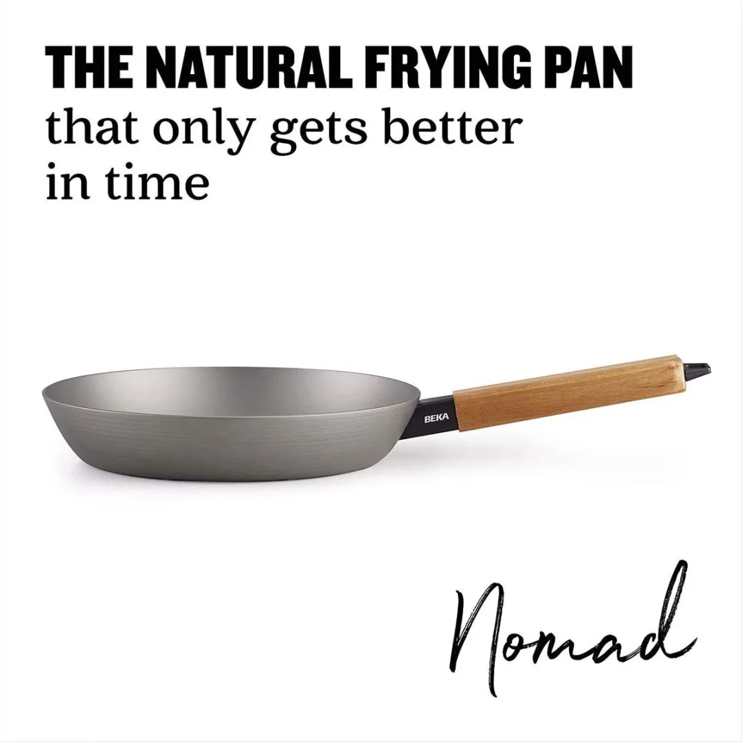 Beka Nomad Braadpan 20cm - Staal - Inductie & BBQ
