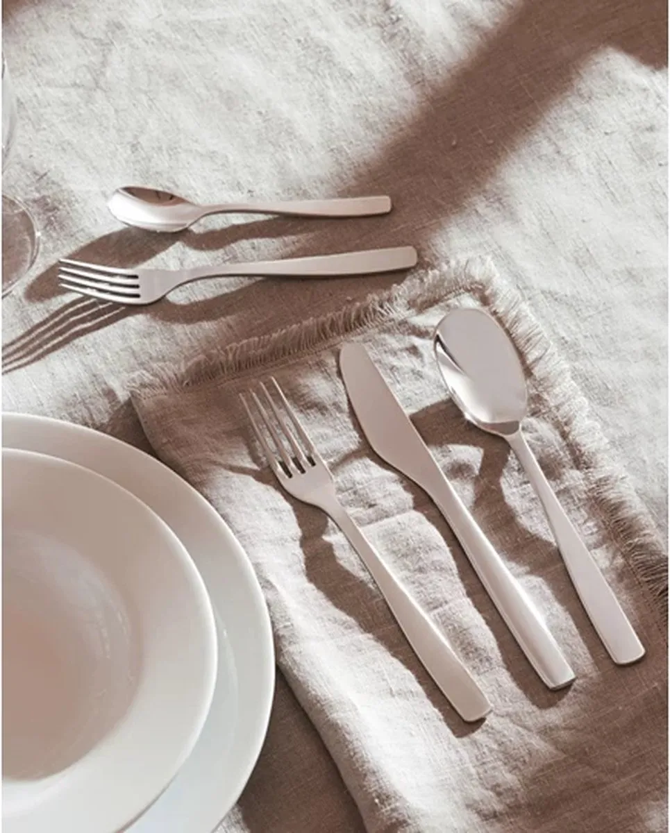 Alessi KnifeForkSpoon Bestekset 16-delig - Zilver
