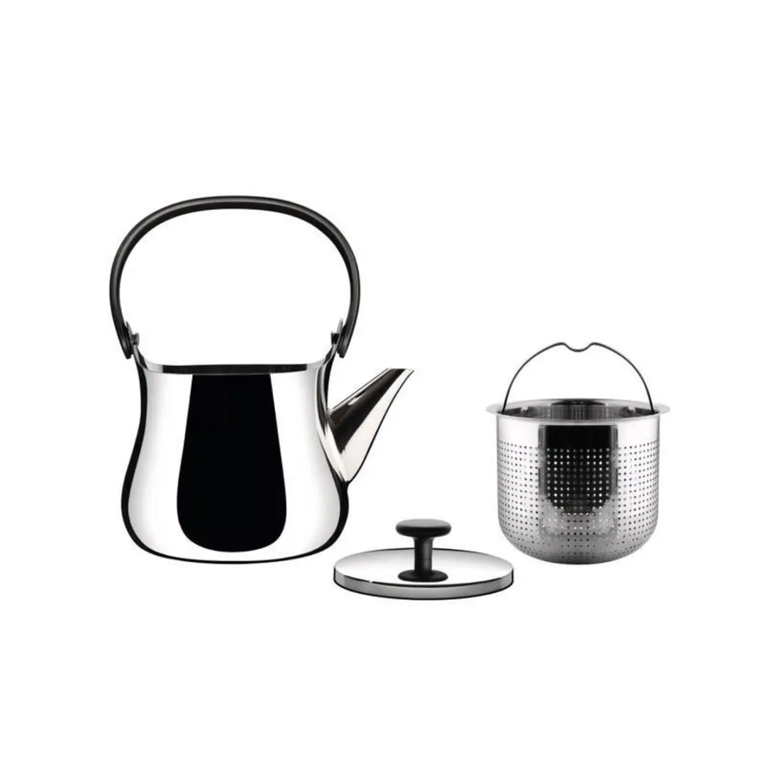 Alessi Cha Theeketel RVS - 0.9L - 5 Kopjes