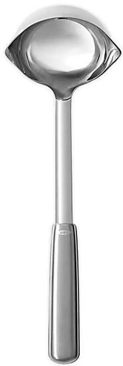 OXO SteeL Soeplepel 3120500 - Zilver/Zwart