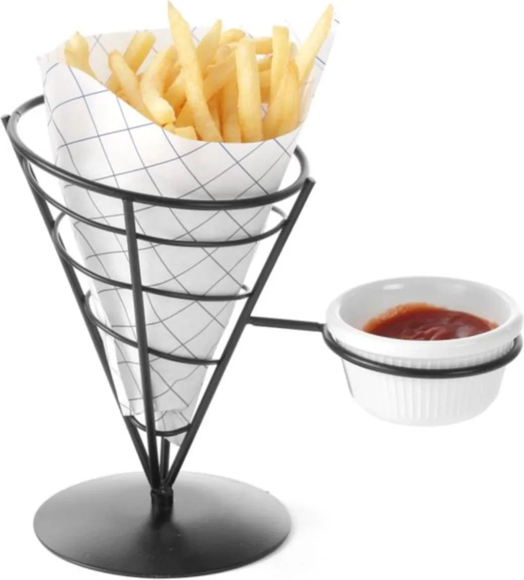 Hendi Friteszakhouder 630914 - Zwart
