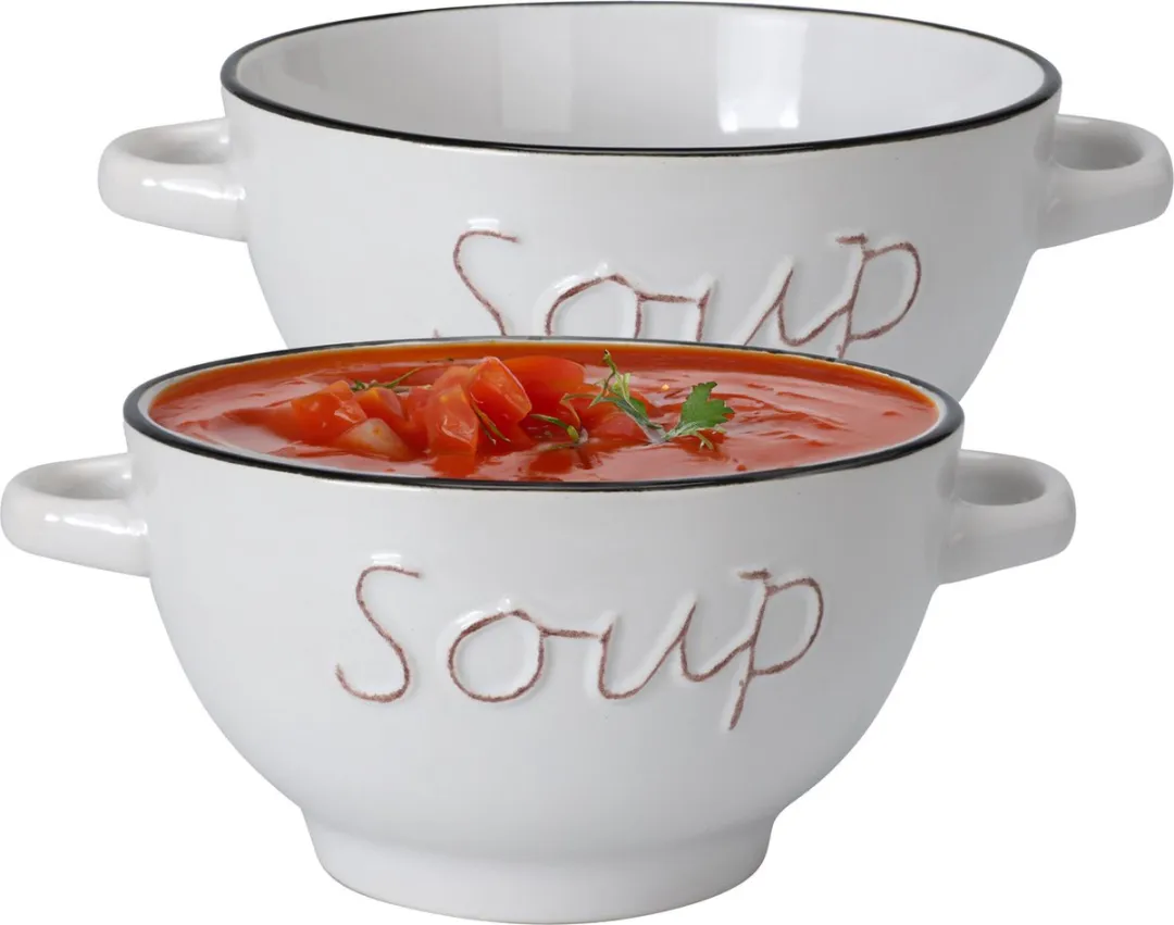 Excellent Houseware Soepkommen Gres