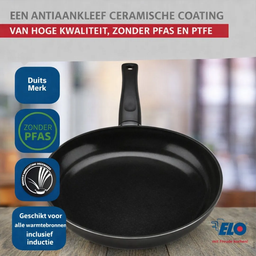 Fackelmann Elo Prima Keukengerei Set 5-delig - Inductie - Zwart