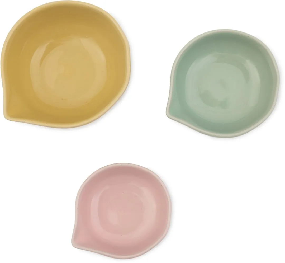 Jamie Oliver Pinch-Me Pots Kommen - Set van 3 Stuks - Keramiek