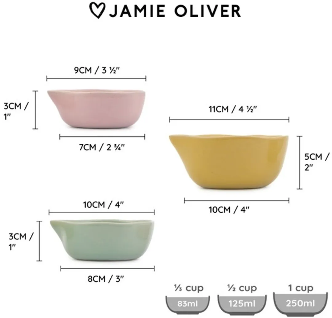 Jamie Oliver Pinch-Me Pots Kommen - Set van 3 Stuks - Keramiek - afbeelding 6 van 6