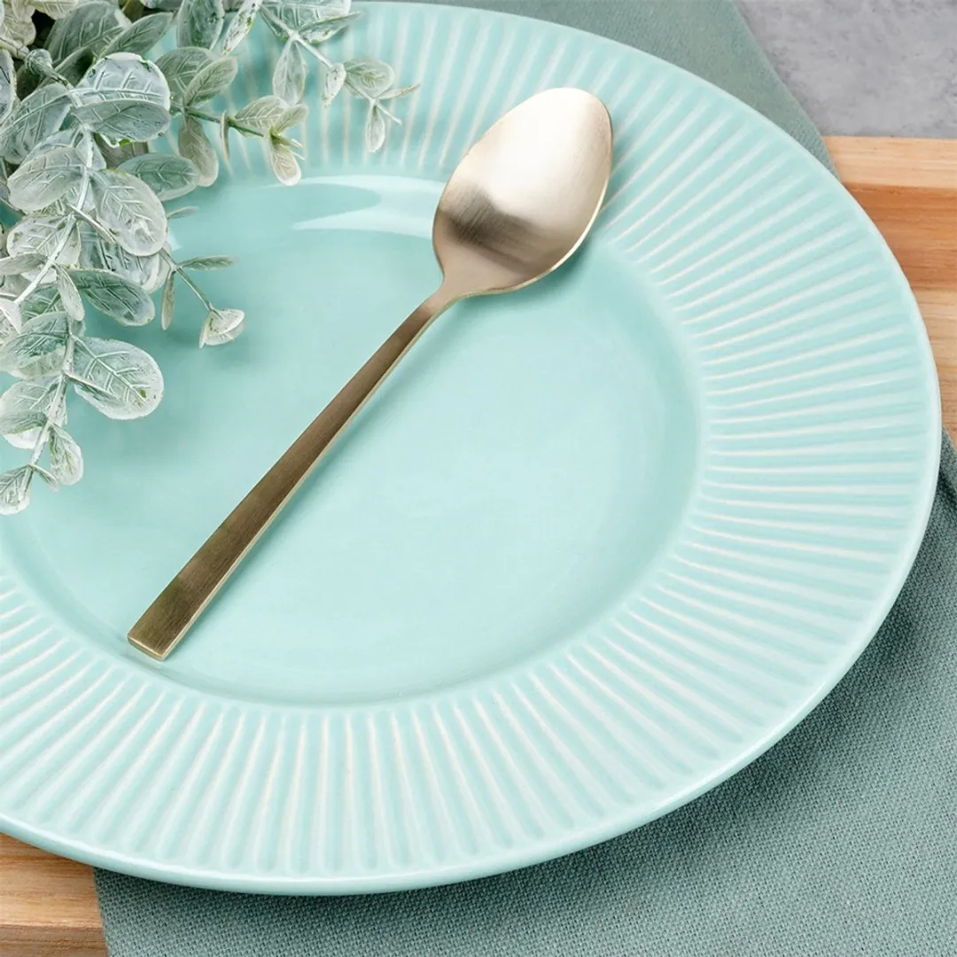 Excellent Houseware Theelepels Goudkleurig - 4 Stuks