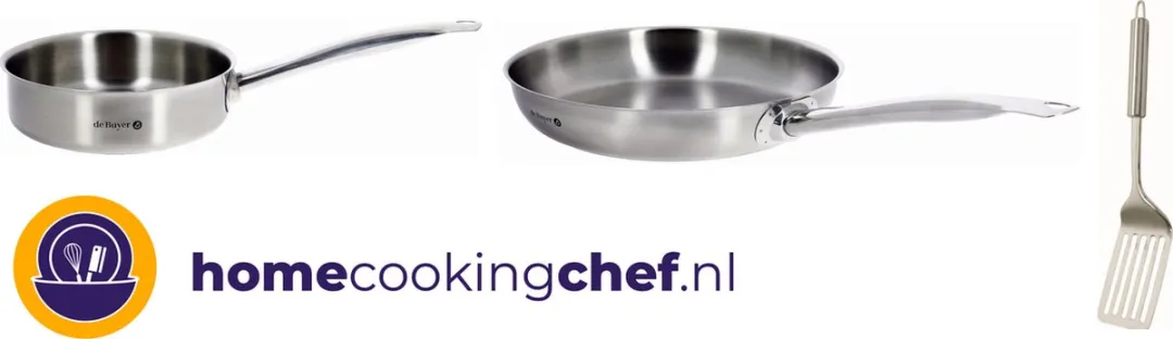 DeBuyer Prim'Appety Pannenset - 2 Stuks - Zilver