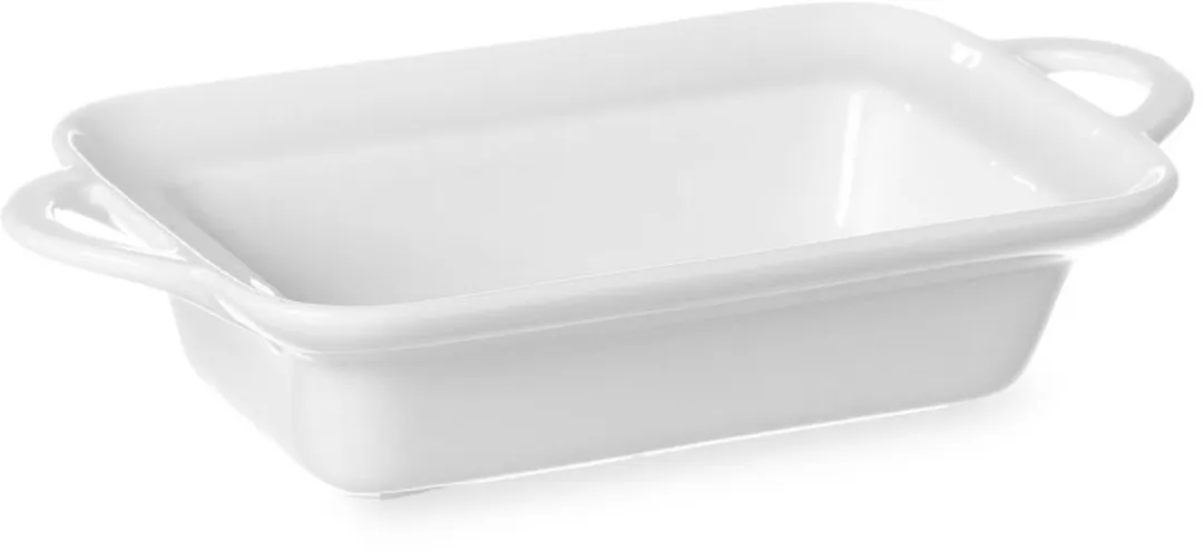 HENDI Rechthoekige Tapasschaal Porselein 0,25L - 236x126x48mm