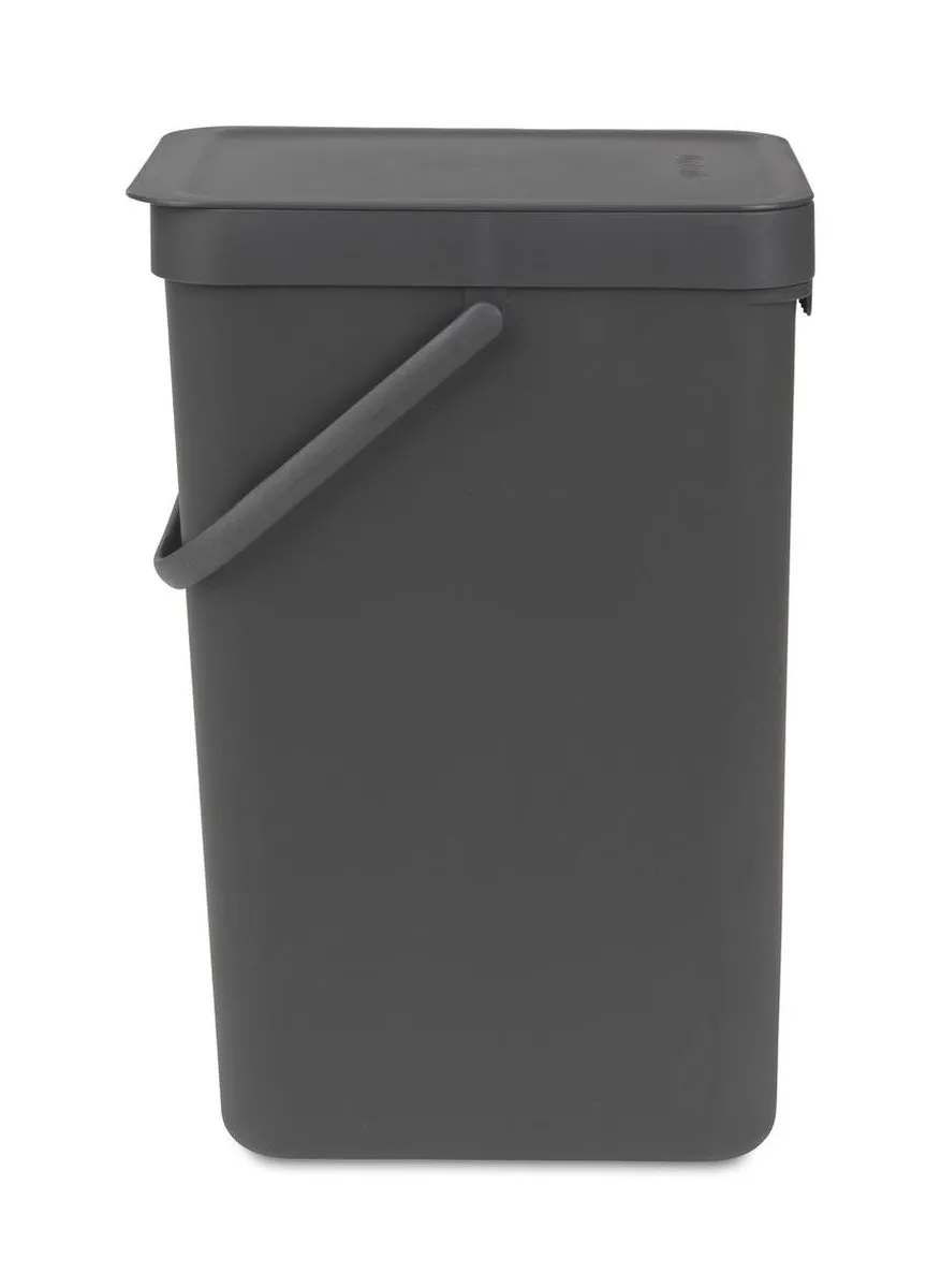Brabantia Sort & Go Prullenbak 16L - Dark Grey