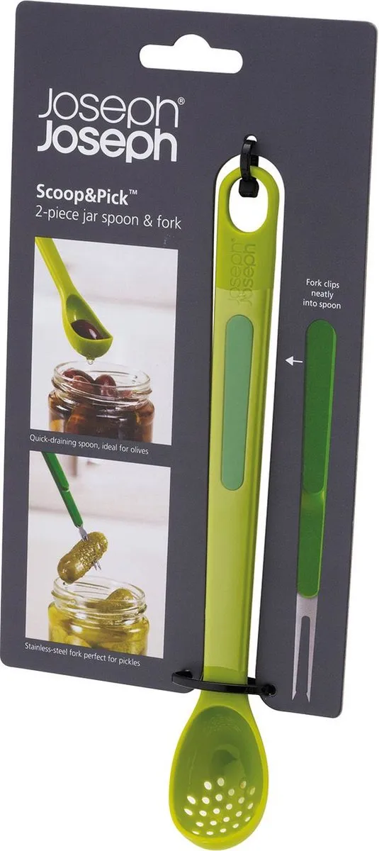 Joseph Joseph Scoop & Pick Groen - 2 Stuks