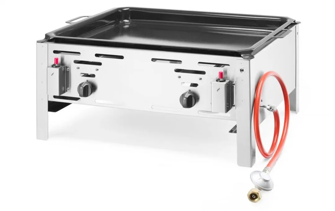 HENDI Krachtige Gasbarbecue HEN-154618 - 11,6kW - 2 Branders
