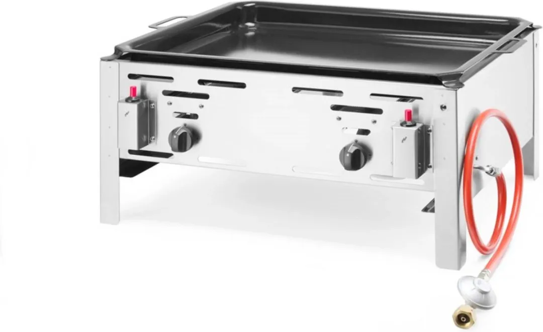 HENDI Krachtige Gasbarbecue HEN-154618 - 11,6kW - 2 Branders