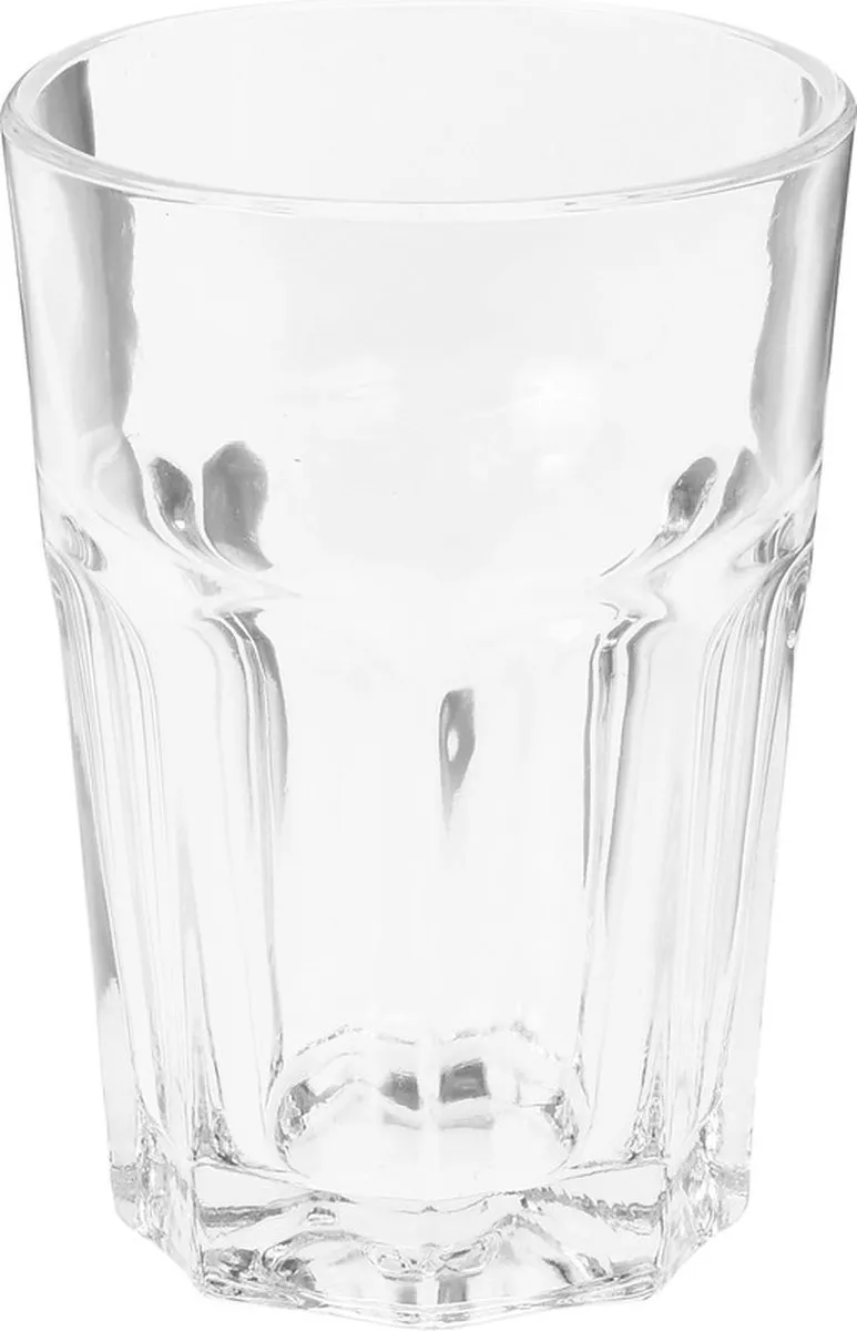 Excellent Houseware Waterkaraf Glas 1000ml - 4x Drinkglazen 360ml