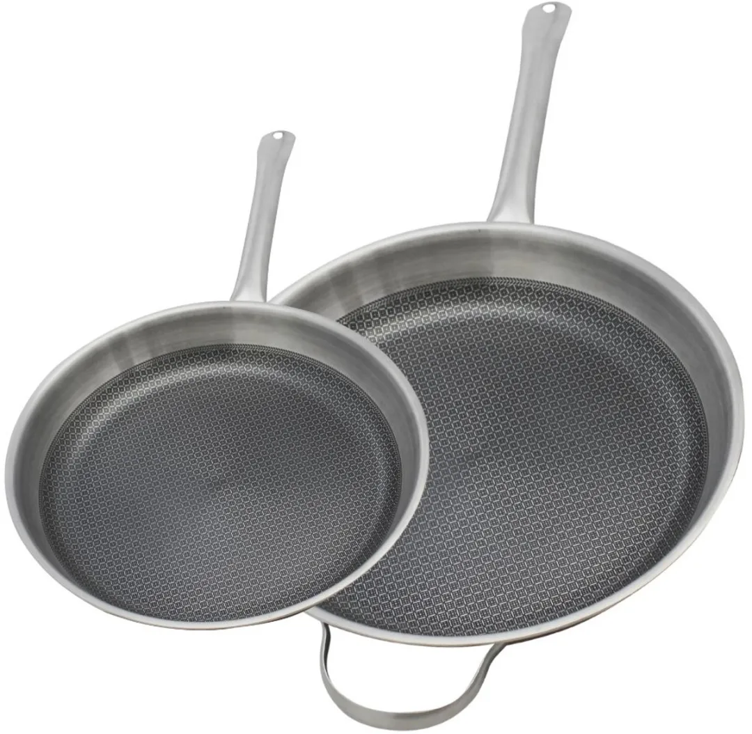 Fackelmann Elo 9349850 Set Pannen 24 & 32cm - Grijs