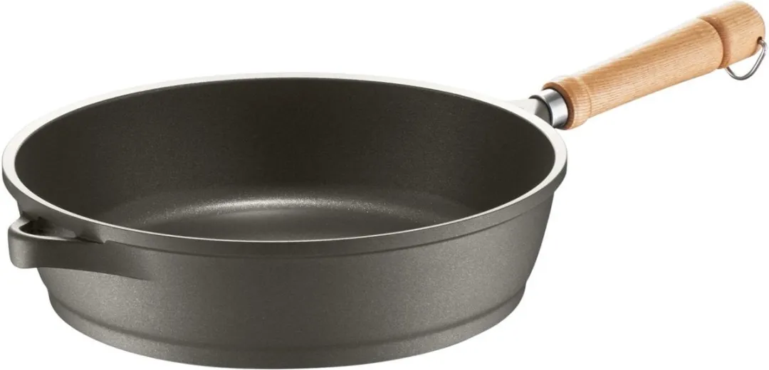 Berndes Smoorpan Bonanza Essenhouten Steel 28cm - Grijs