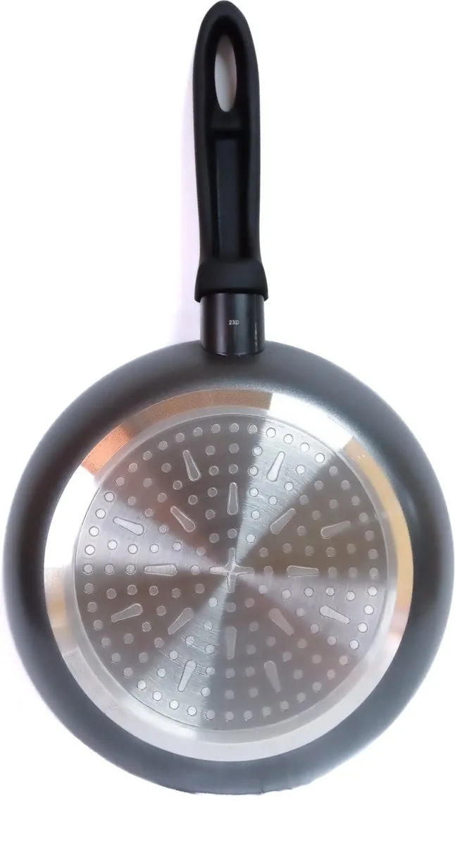 Brabantia Signal Antiaanbak Koekenpan 20cm - Zwart/Grijs