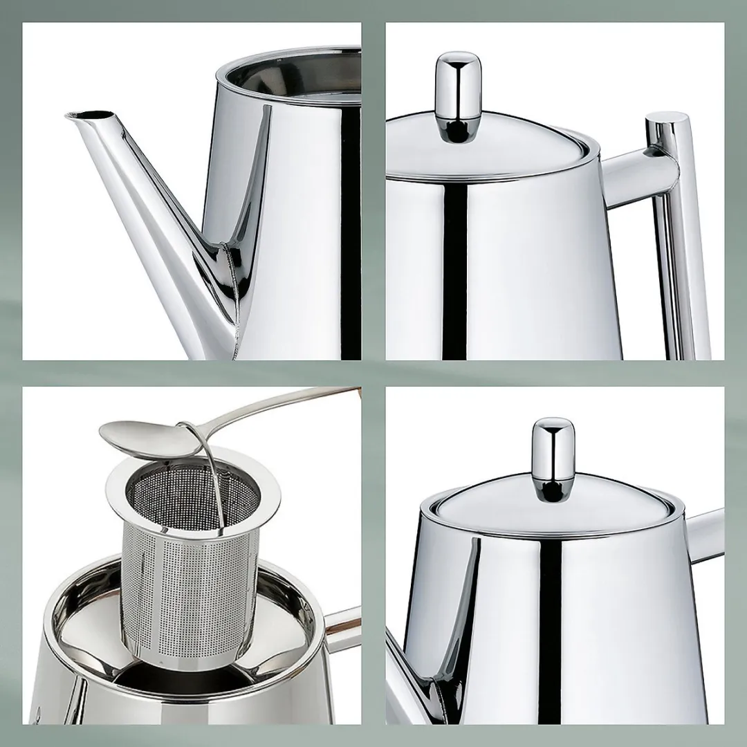 Kela Theepot Ancona 1,7L - Zilver - afbeelding 4 van 6