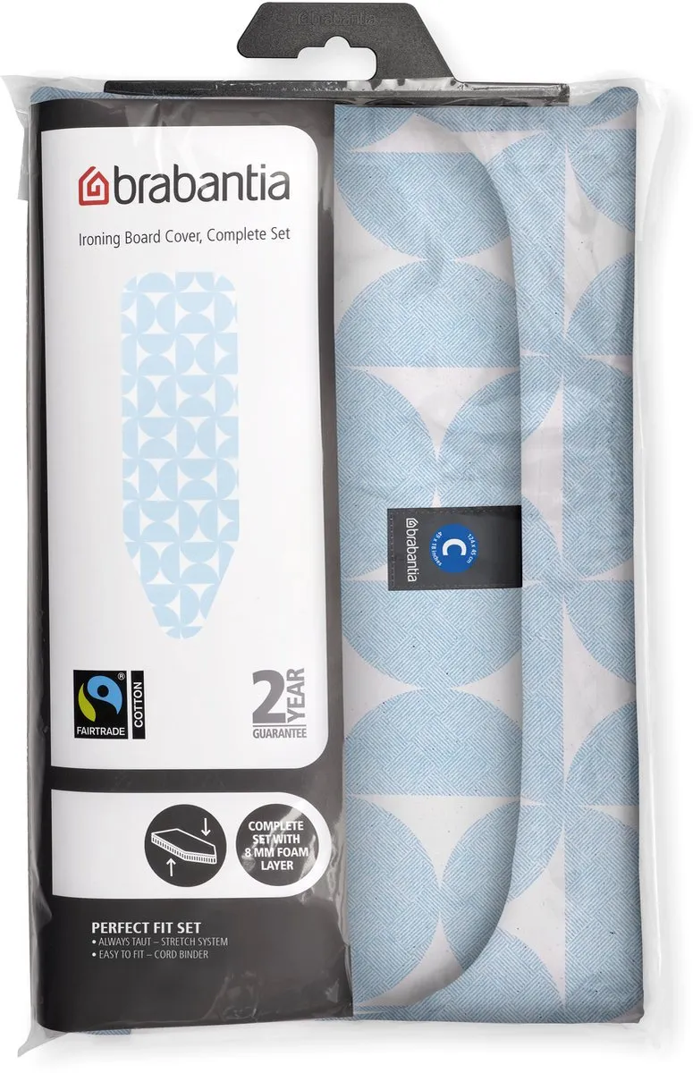 Brabantia Strijkplankhoes C 219863 - 124x45cm - Fresh Breeze