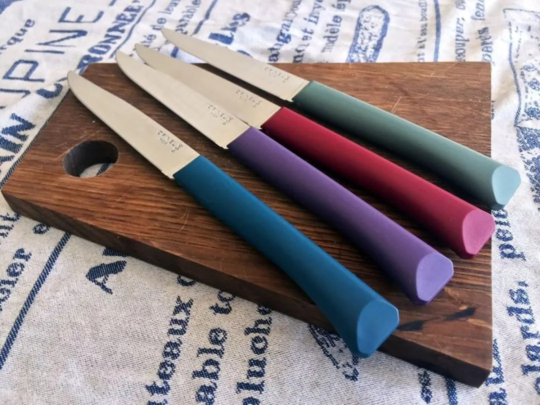 Opinel N°125 Bon Appétit+ Tafelmessenset 4-delig - Multicolor